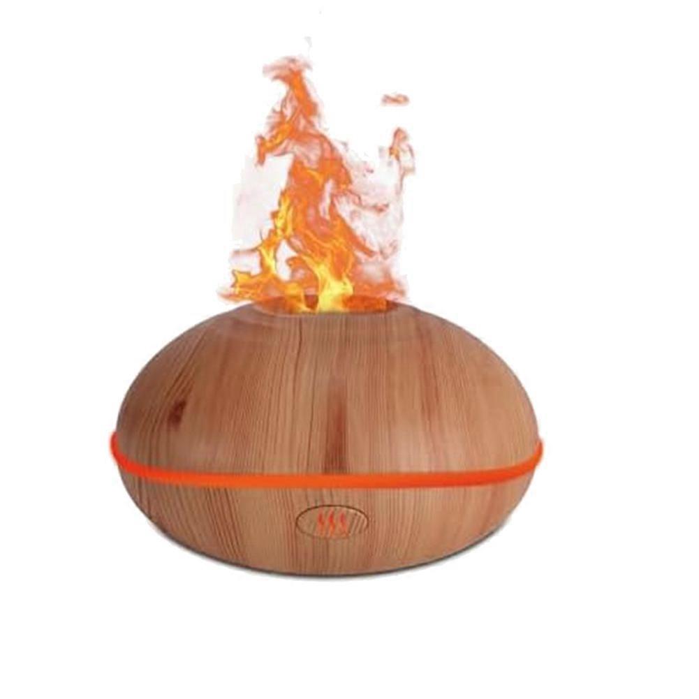 Colorful Volcano Diffuser 200ml Ultrasonic Flame Fire Humidifier with Auto-Off Protection Cool Mist Diffuser A