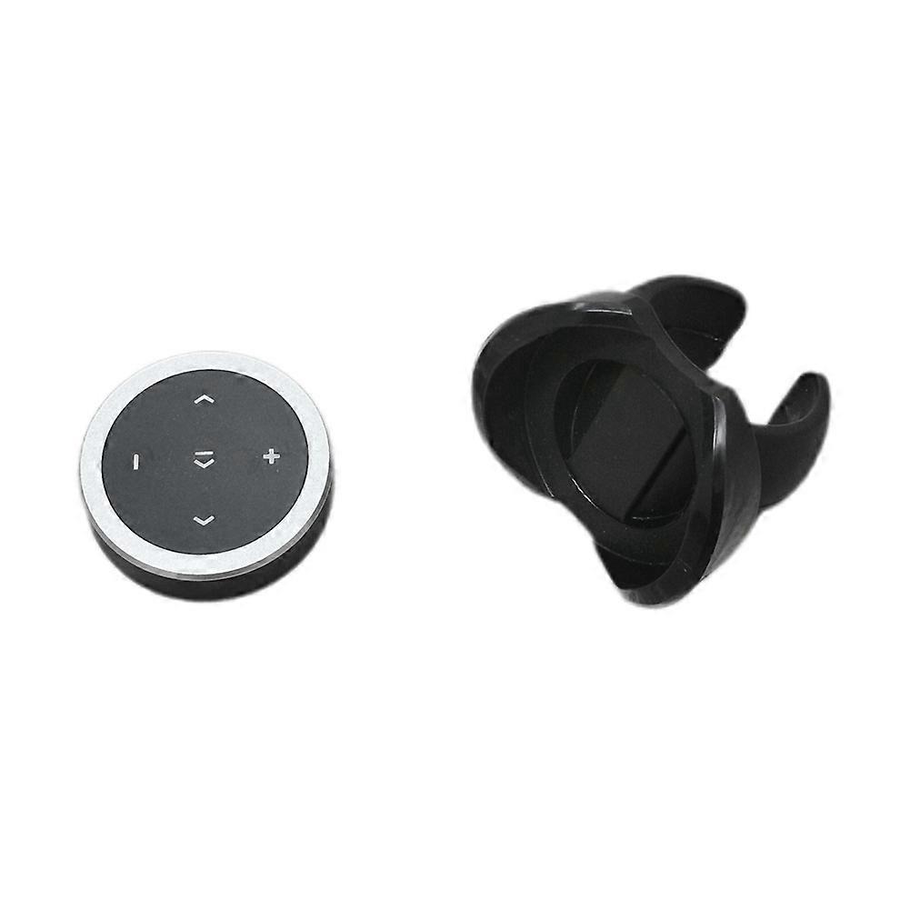 Steering Wheel Music Player Wireless Bluetooth Remote Control Button Multimedia for Smartphone Car Kit B