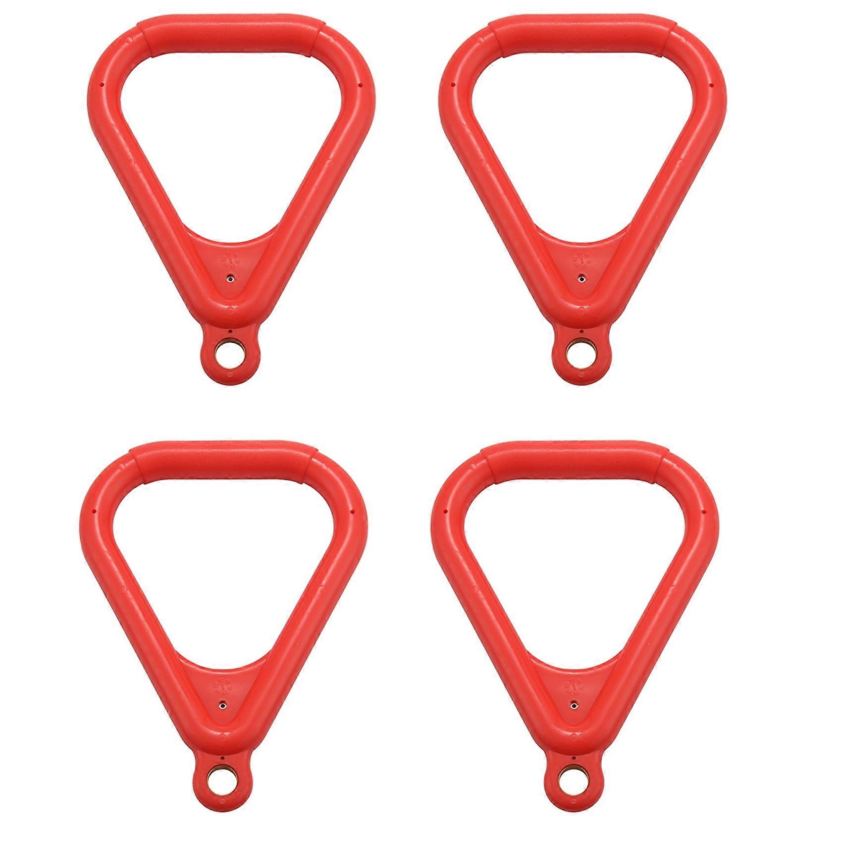 8 Pcs Trapeze Ring Swing Set Play Set Playground Trapeze Bar Jungle Gym Monkey Bar Ring Large Trapez