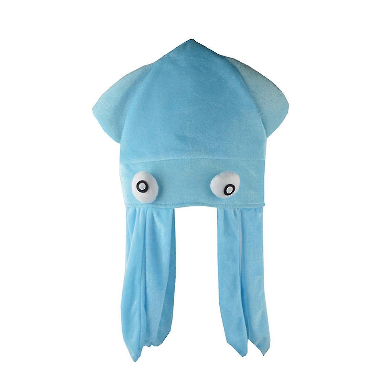 Squid Hat Fun Sea Creature Costume Hat Rainbow Color