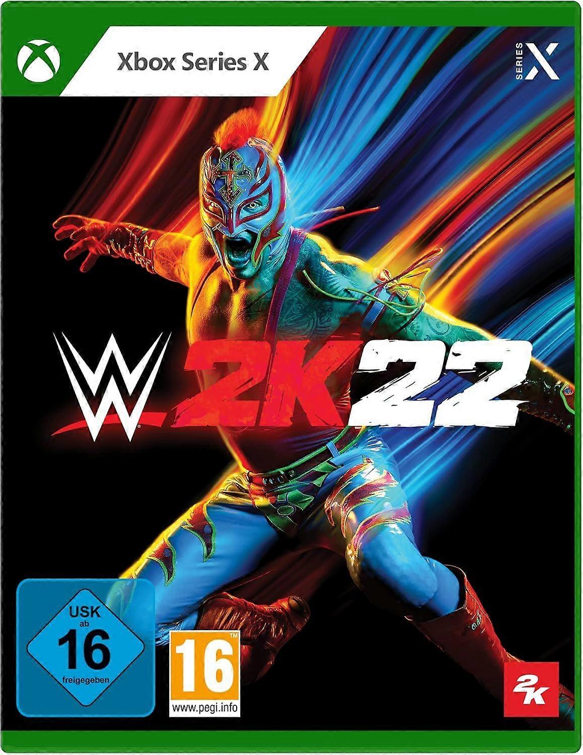 WWE 2K22 Xbox Series X Game (German Box)