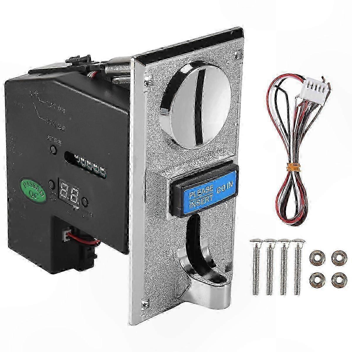 Coin Acceptor Mechanism for Vending Machines and Arcade Games