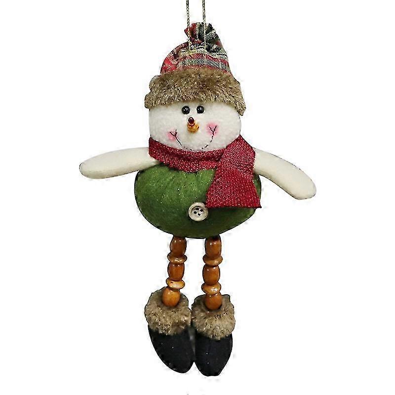 Christmas hanging decoration plush doll for tree adornment, compact size A