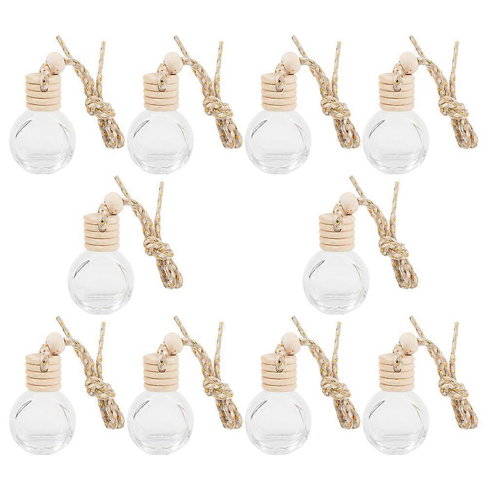 Car Hanging Diffuser Bottle for Car Use 10Pcs Empty Freshener Bottles