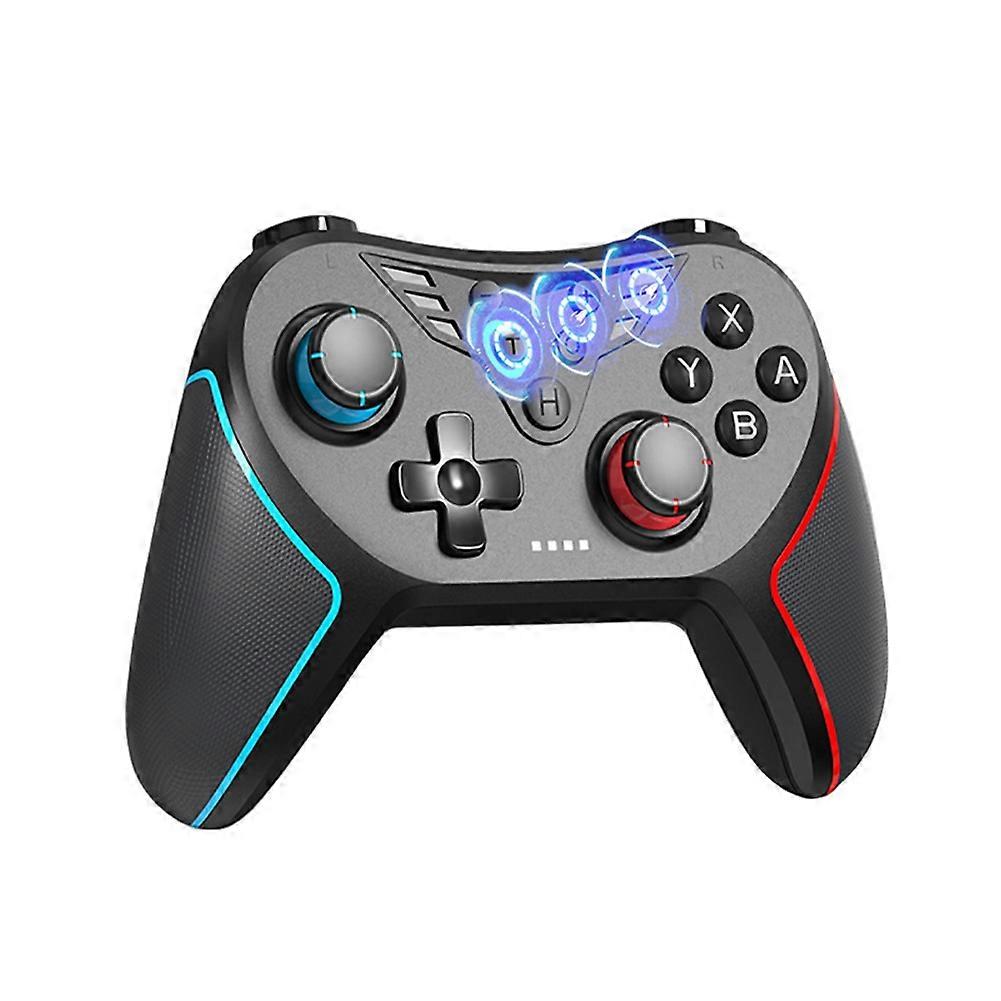 For Switch Wireless Bluetooth Gamepad Hall Rocker Macro Programming Somatic Computer Game T43 Joyst