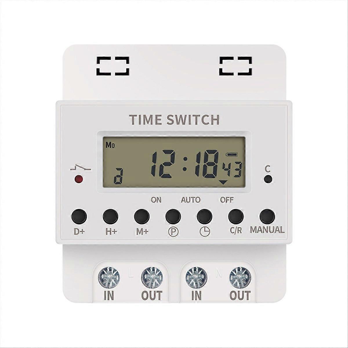 Timing switch time controller Practical Time Controller Switch Relay High Power nterface Plastic Switch Relay