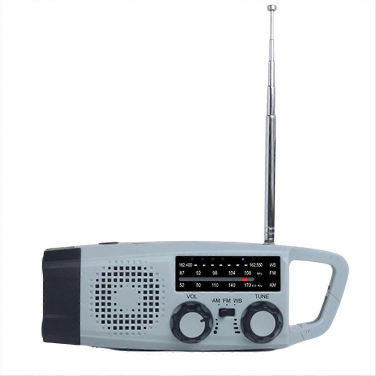 Multifunktions-Solar-Notfallradio mit AM/FM/Bändern