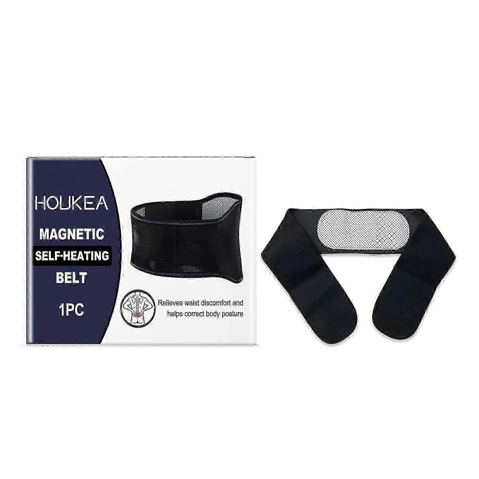 Adjustable Magnetic Waist Support Belt for Back Pain Relief - Lightweight & Comfortable Design