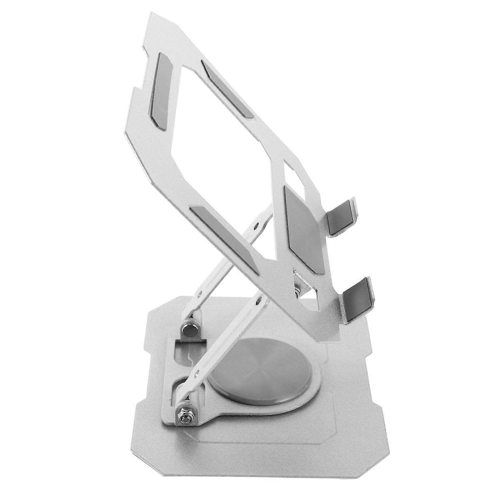 Rotating Tablet Stand Foldable Phone Holder with Cooling Design for Home Use