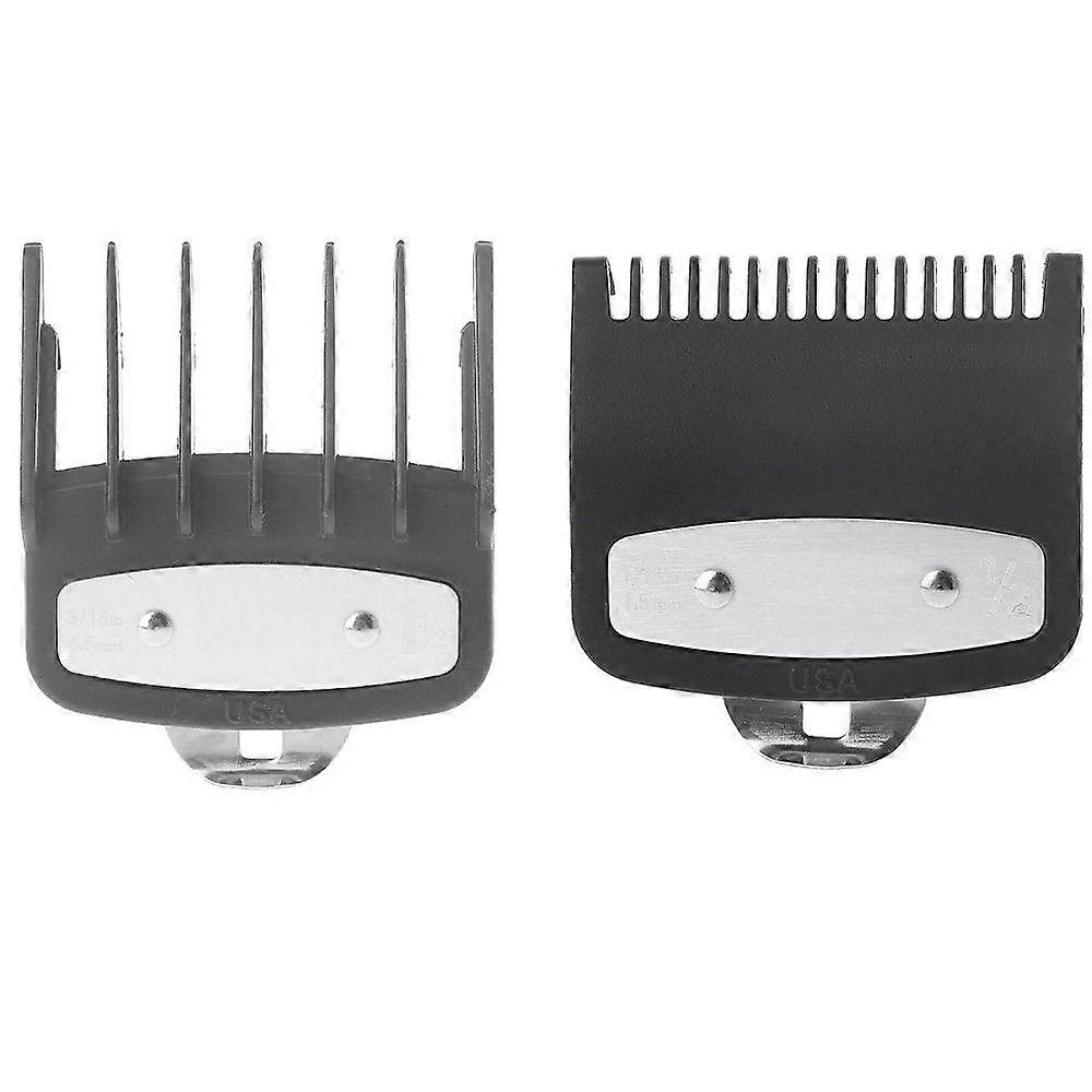 Precision Hair Clippers Set - 2 Clippers with Universal Size Attachments