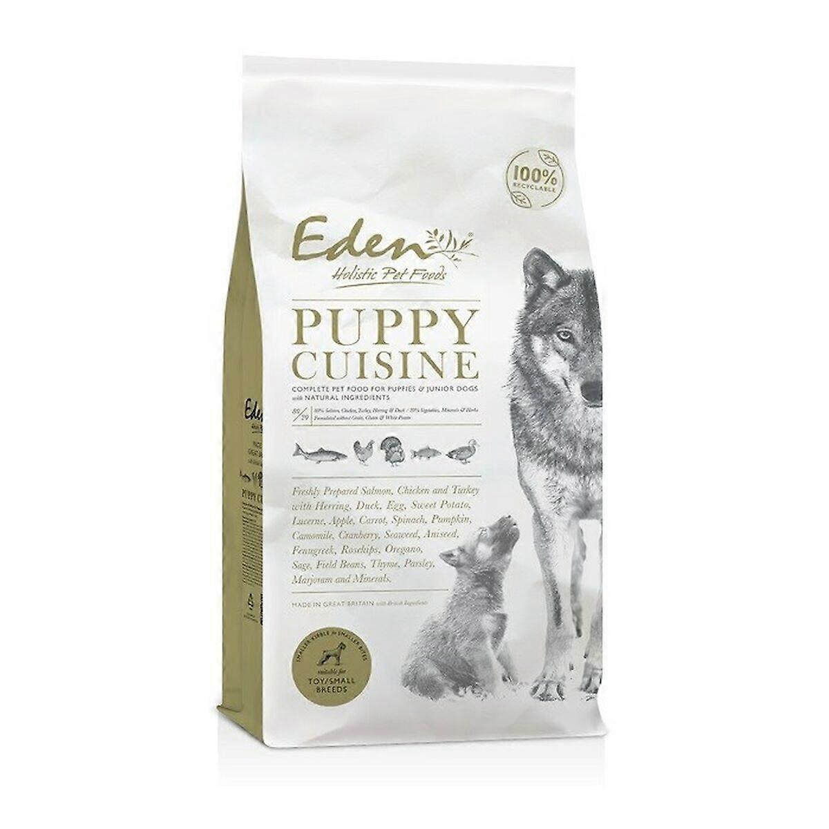 Futter EDEN 80/20 Small kibble Lachsfarben 6 Kg