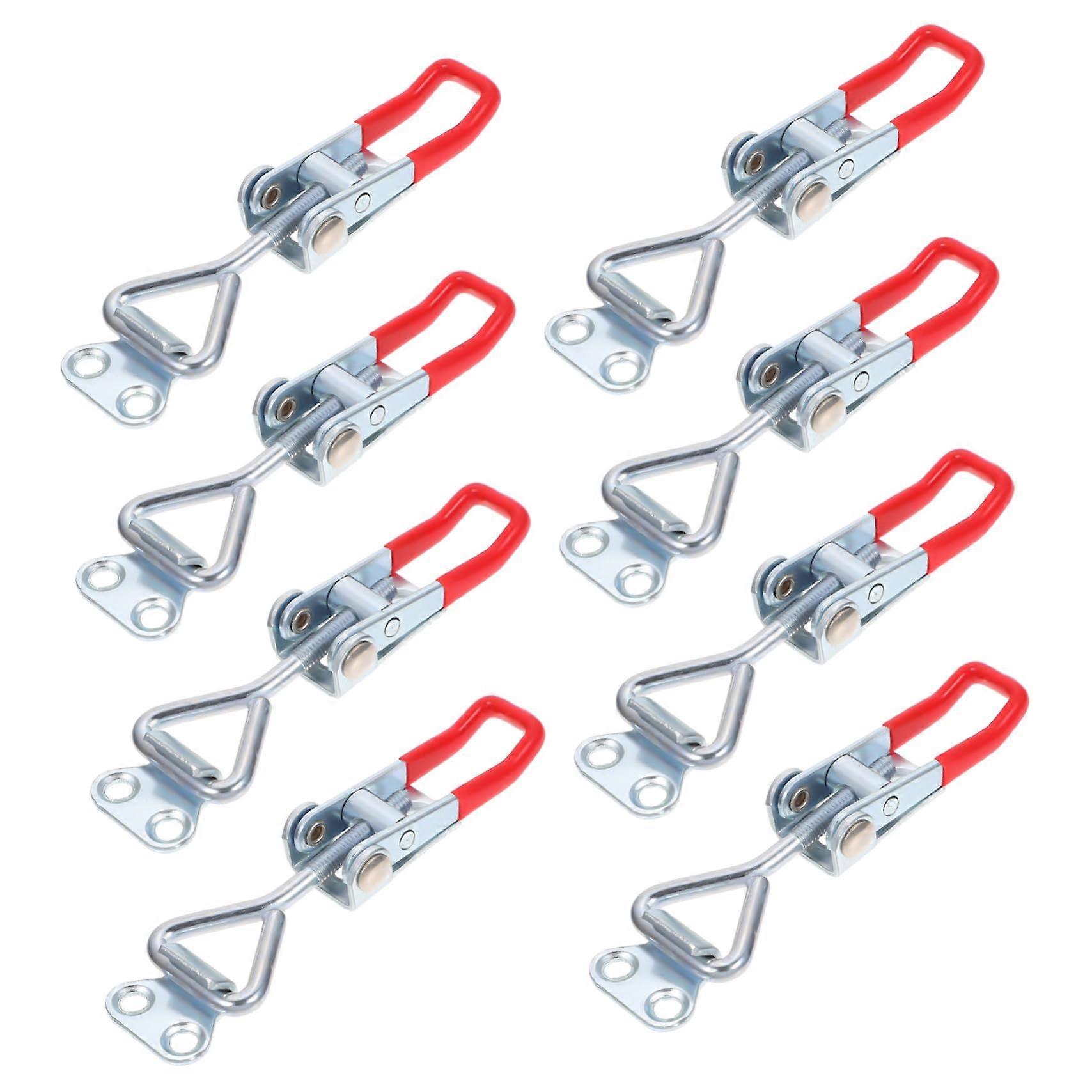 8 Pcs Heavy Duty Adjustable Toggle Latch Clamp Quick Release for Smoker Doors Cabinets Boxes