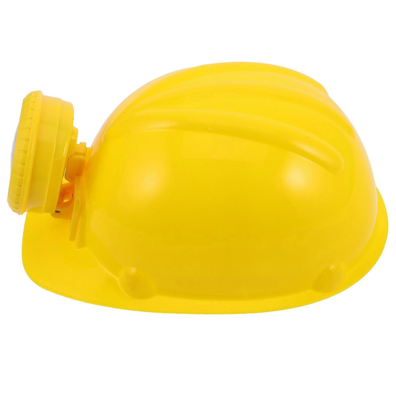 Yellow Plastic Construction for Kids Pretend Play