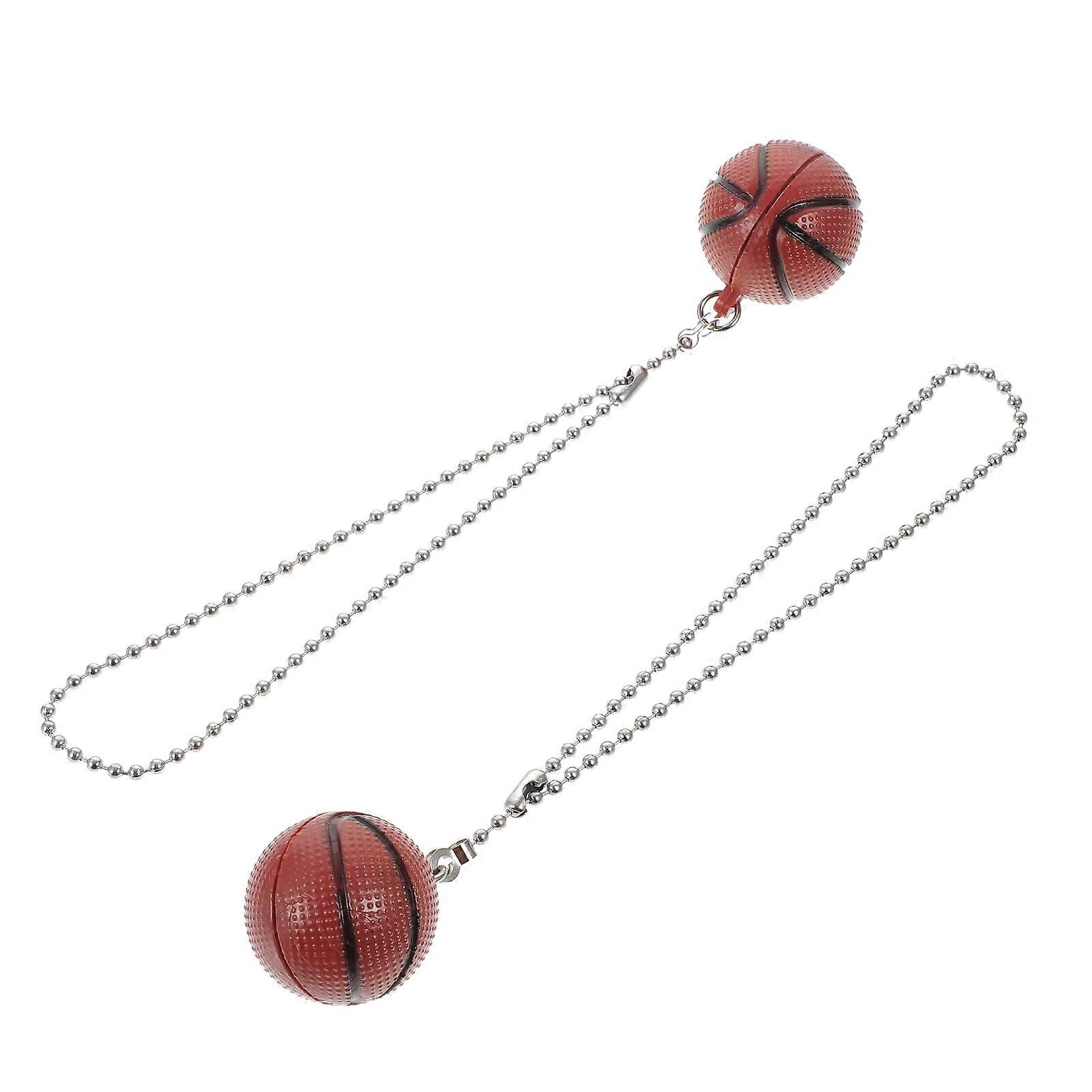 Basketball Lamp Chain Pull for Ceiling Fan Extension Use 2Pcs Set