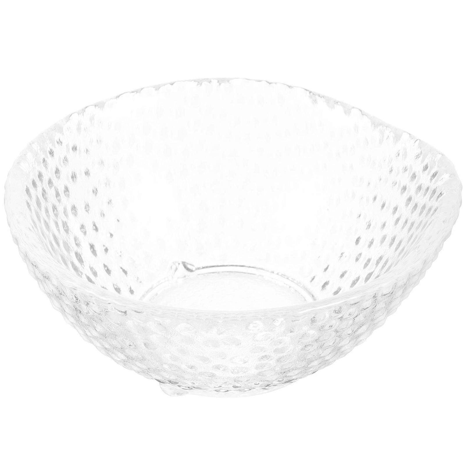 Glass Mini Sauce Dish for Dipping Transparent Small Condiment Plate