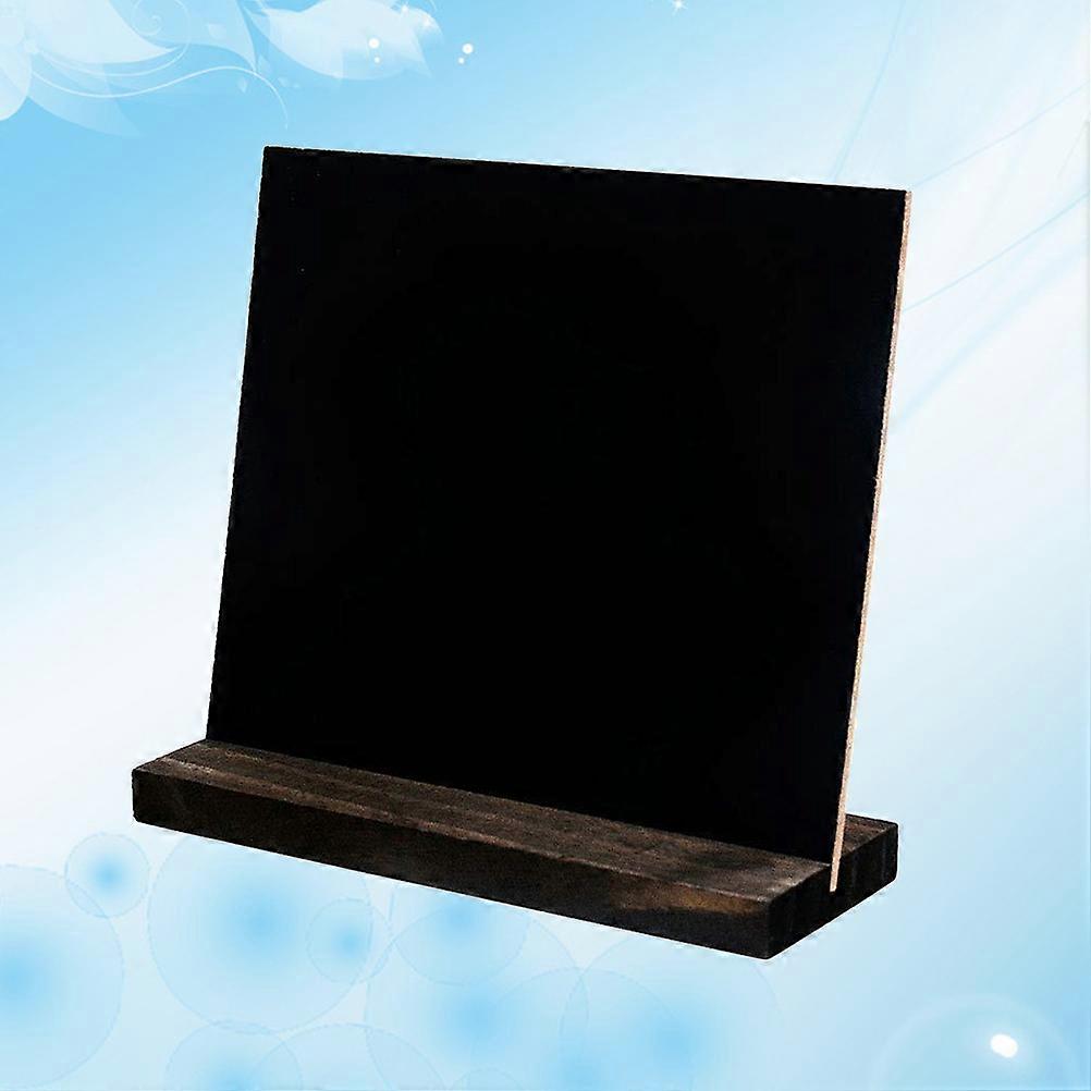 Decorative Board Mini Wooden Blackboard for Writing Use 1Pcs