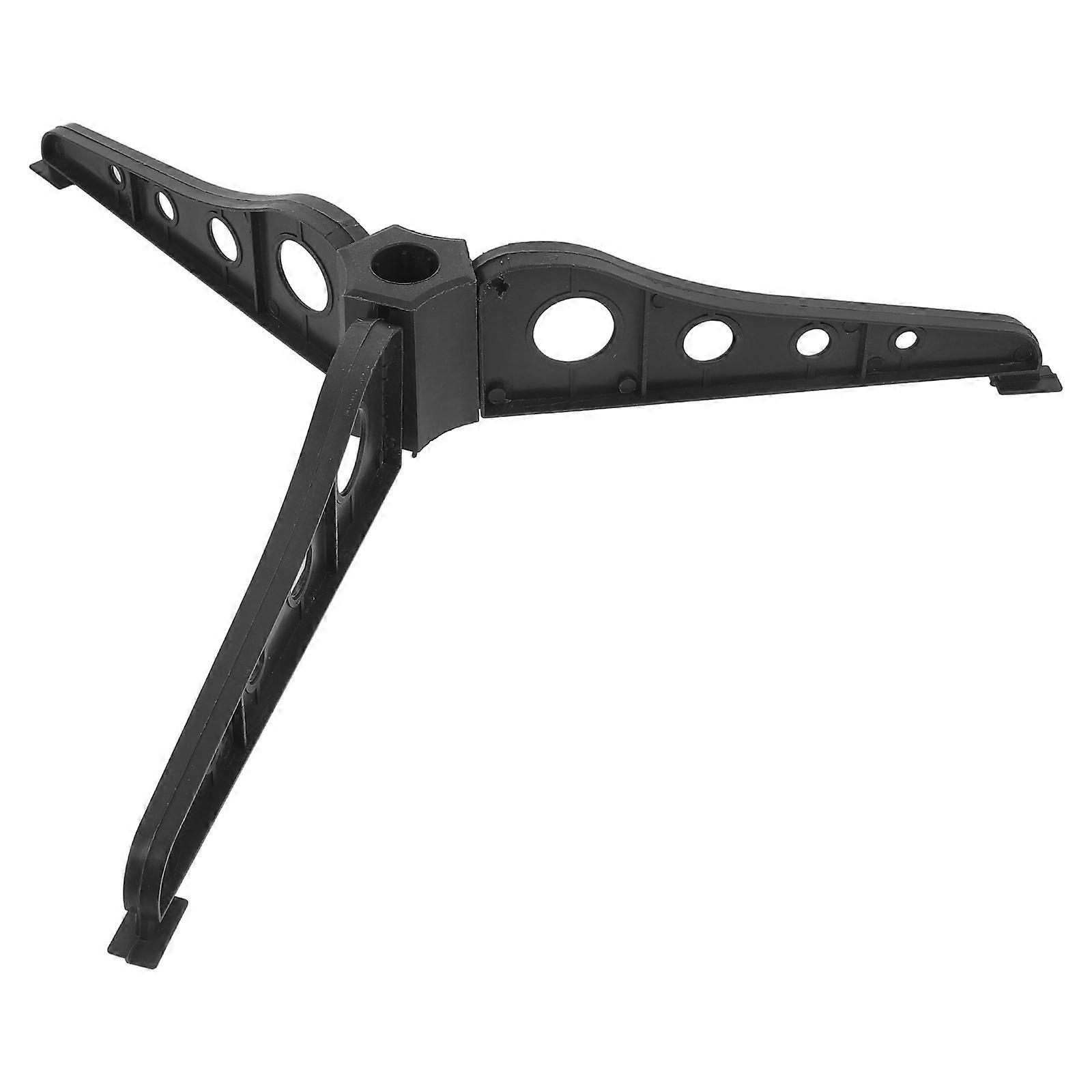 Christmas Tree Bracket Plastic Support for Xmas Tree Pole Black