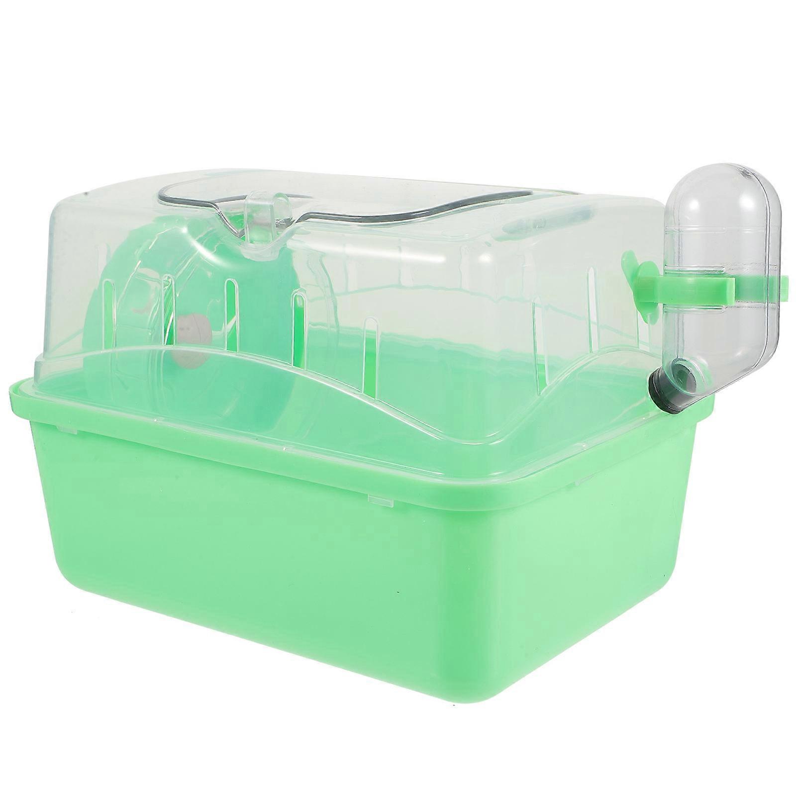 Light Green Hamster Castle Cage Designed For Exercise And Playgrounds Suitable For Small Pets 3Pcs