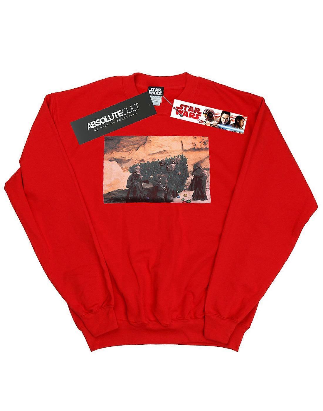 스타워즈 남성용 크리스마스 트리 자와스 스웨트셔츠