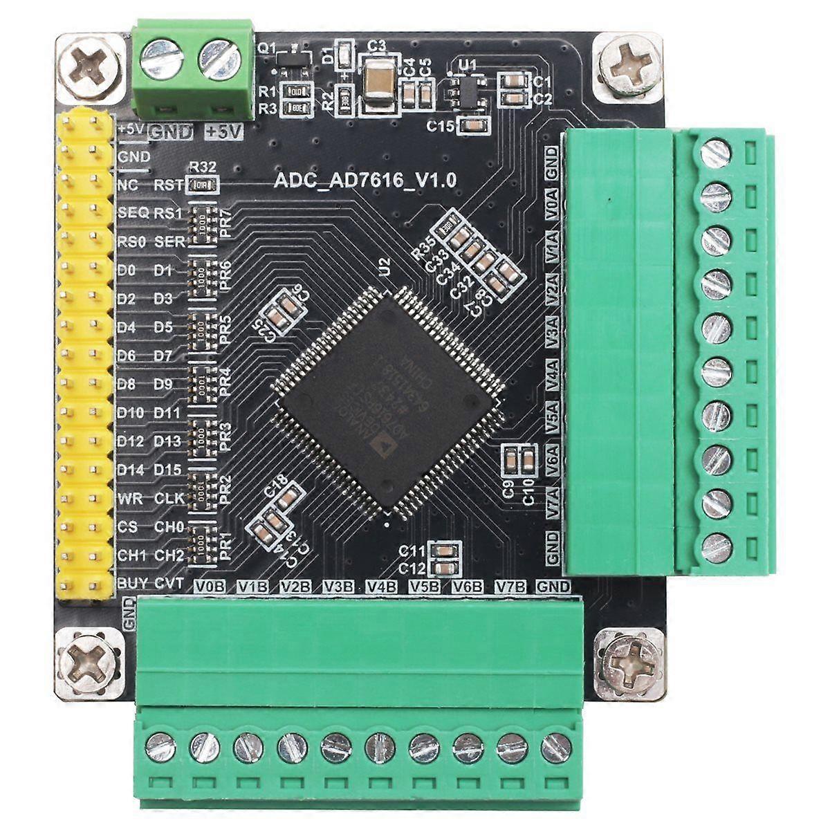 AD7616 Module 16 Channel 16 Bit High-Speed ADC Synchronous Data Acquisition Module 1MSPS Sampling Ra