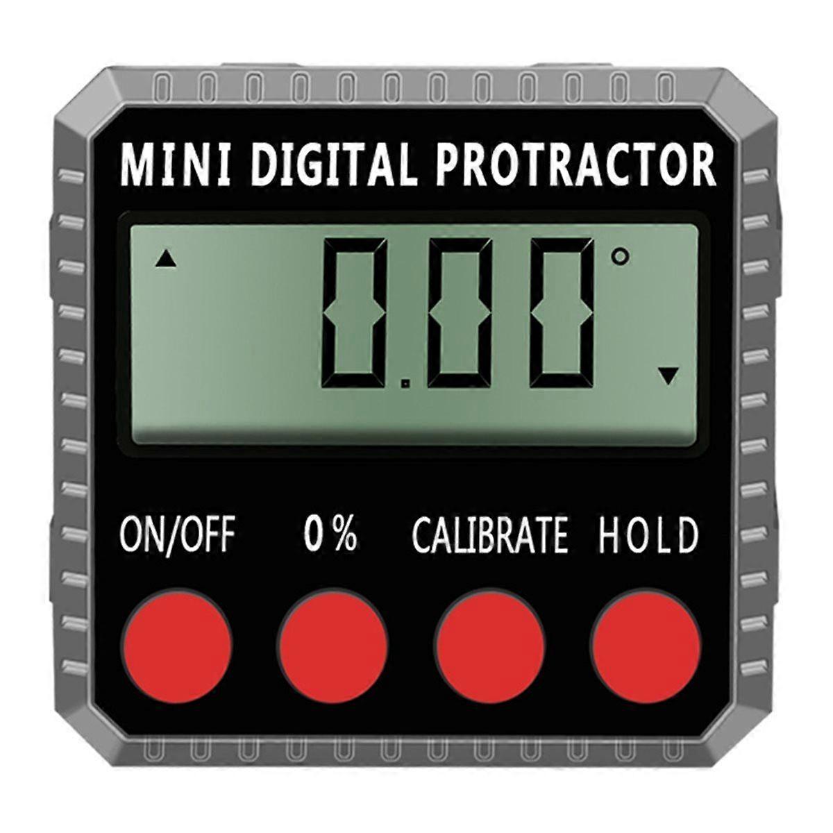 Mini Digital Electronic Protractor Inclinometer Angle Gauge Magnetic Base Level Tool for Woodworking