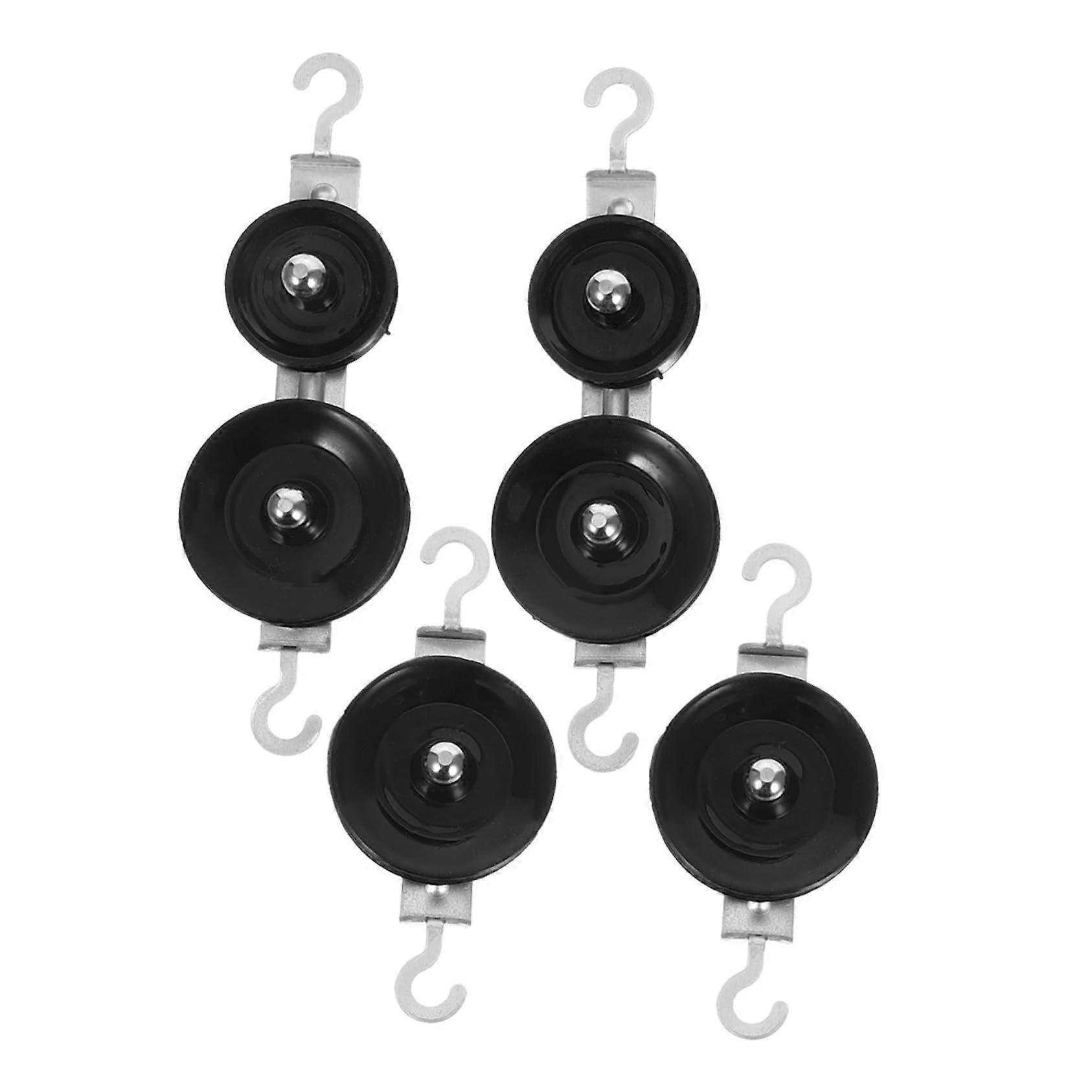 Physics Lab Pulley Set with Dual and Single Blocks for Realistic Student Experiments and Teaching