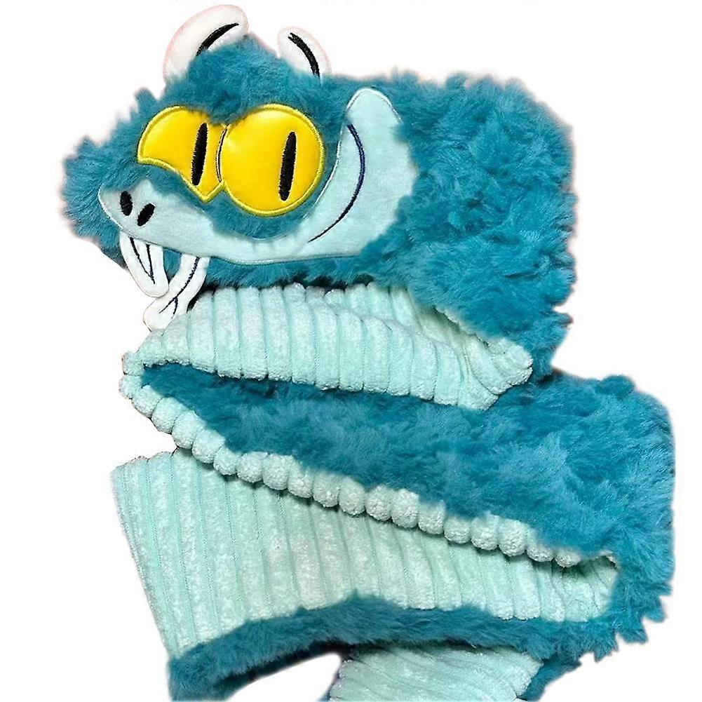 Zootopia Gary Plush Scarf Blue Character Head for Casual Outing Gift