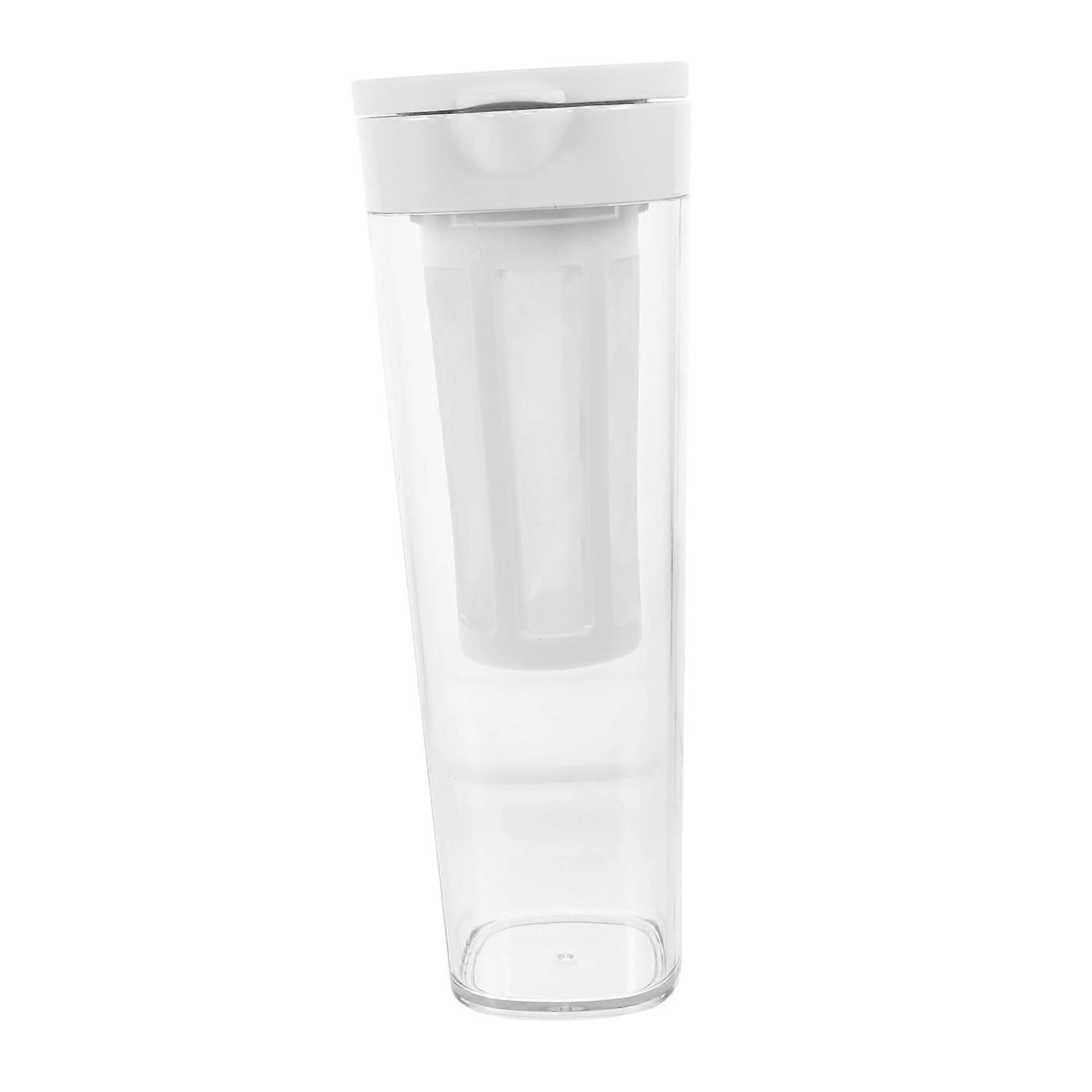 Water Filter Pitcher with BuiltIn Juice Filter, Easy Clean MultiUse Design for Kitchen