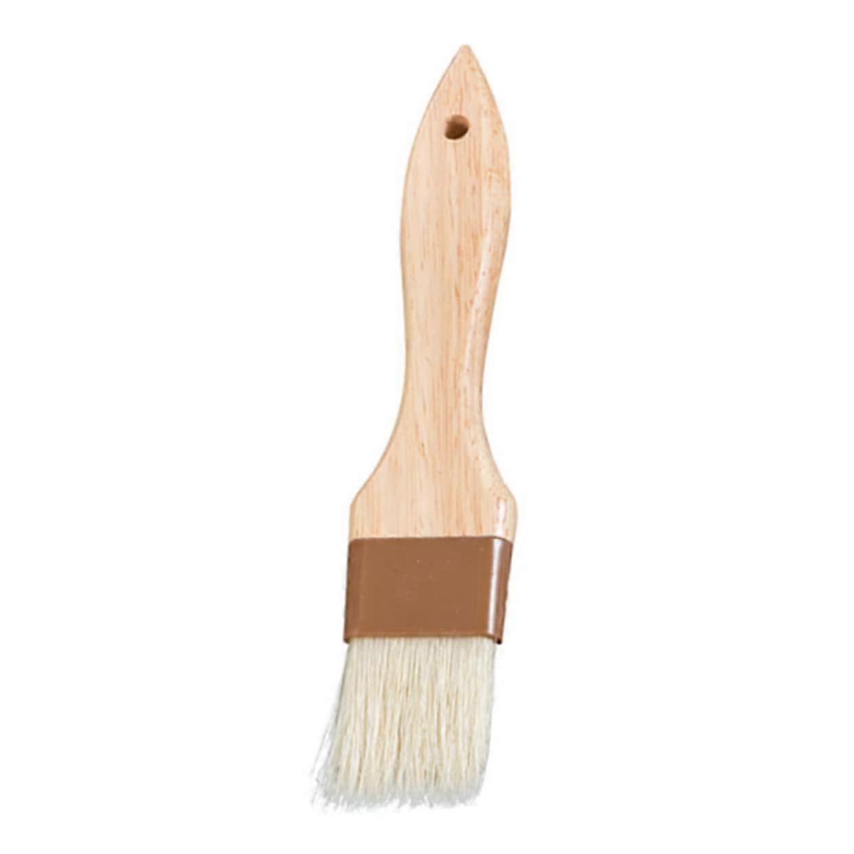 BBQ Basting Brush Wool Head with Long HeatResistant Handle for Grilling Baking Dishwasher Safe