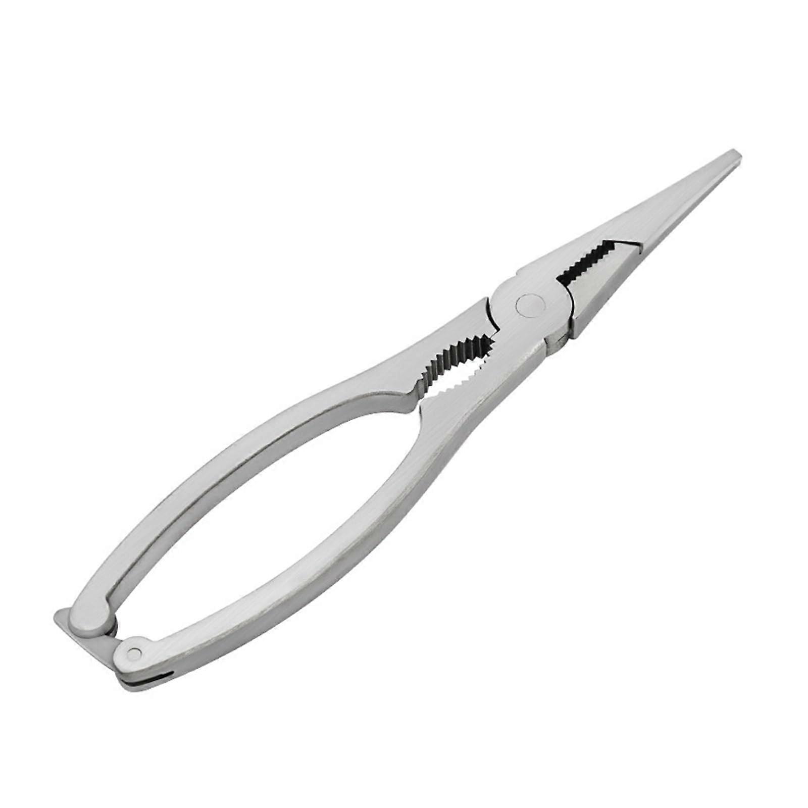 Stainless Steel Lobster Crackers with Ergonomic Grip, Multipurpose Shellfish Cutter for Easy Shell Opening