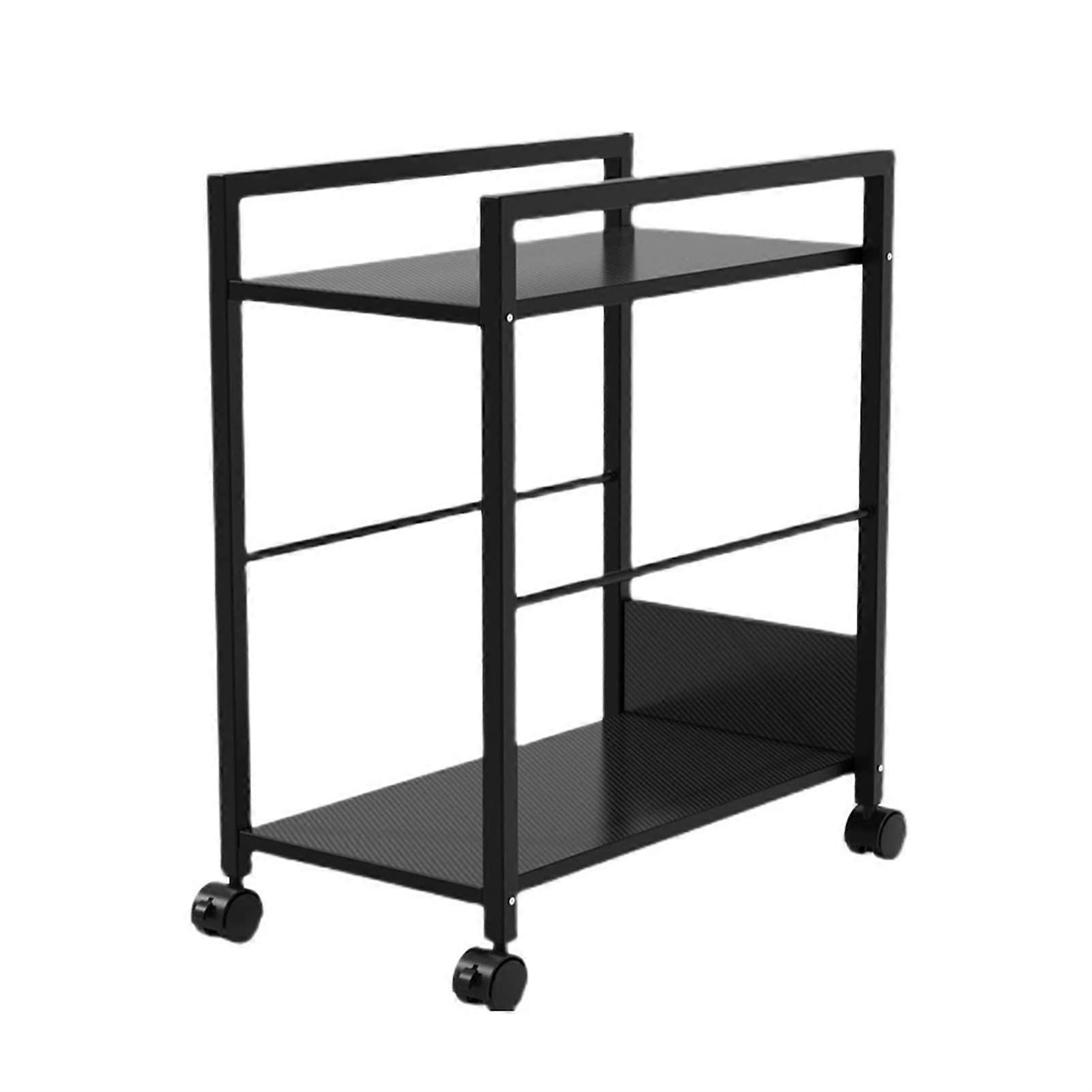 Adjustable CPU Stand with Wheels, Metal Under Desk Computer Tower Holder for SpaceSaving 360° Mobility