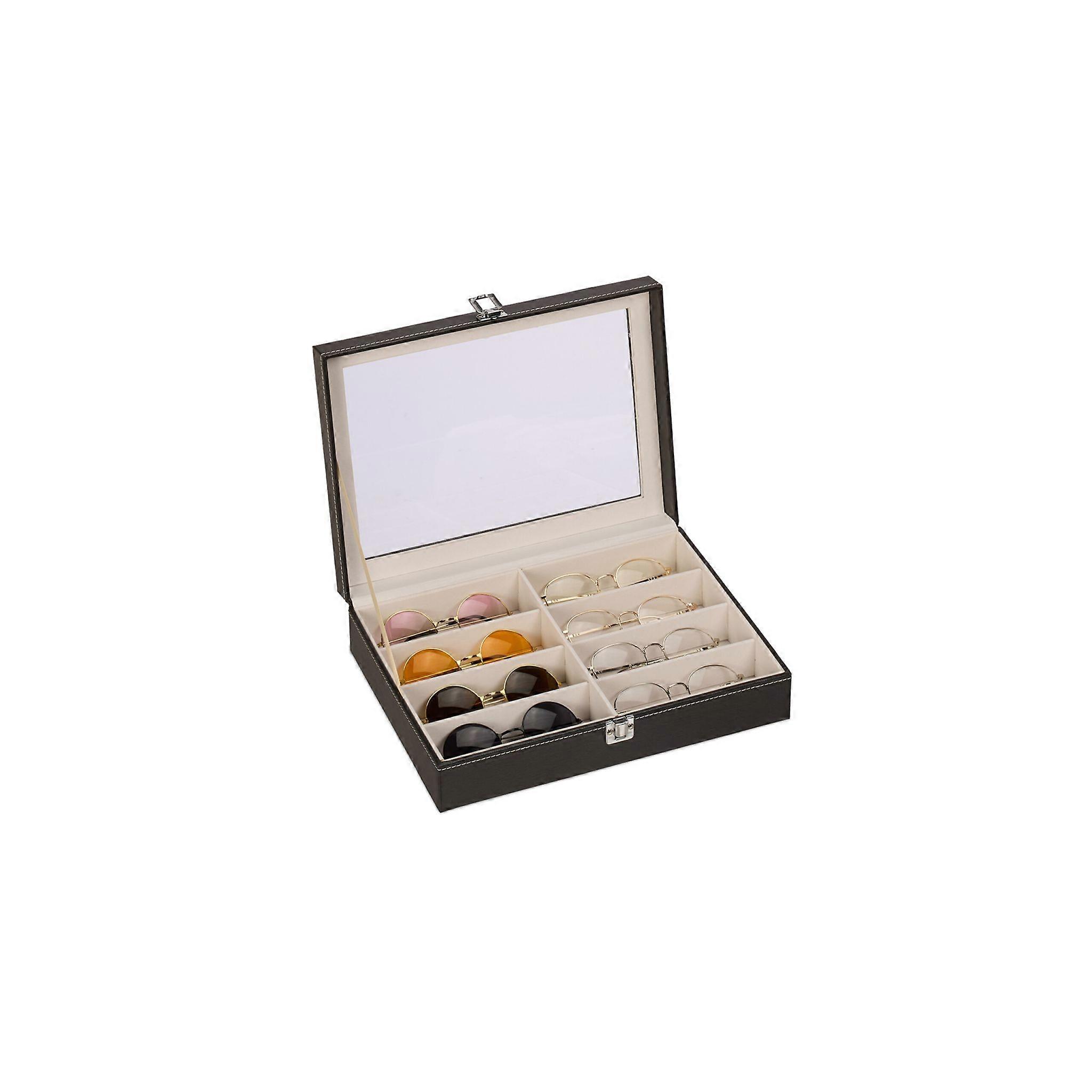 Glasses case for 8 lenses