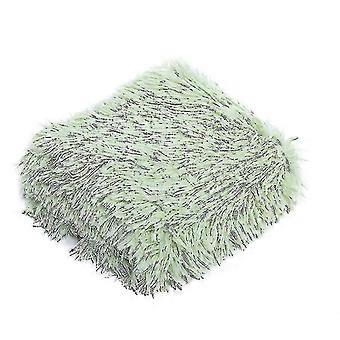 Tapis chauffant pour chat et chien, couverture d'hiver douce et chaude, tapis auto-chauffant pour chien, tapis de lavage à chaud, 1 pièce, vert