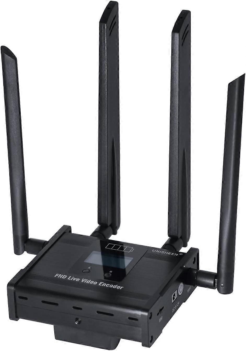 4G Video Encoder H.265 Live Stream Transmitter 1080P60 Low Latency Dual Stream HDMI RTMP SRT