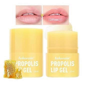 2-teiliges Set: Lippenbalsam und Lippenmaske mit Honig, 12 Stunden intensive Feuchtigkeitspflege, sanftes Peeling, Feuchtigkeitspflege über Nacht, hygienischer Drehverschluss