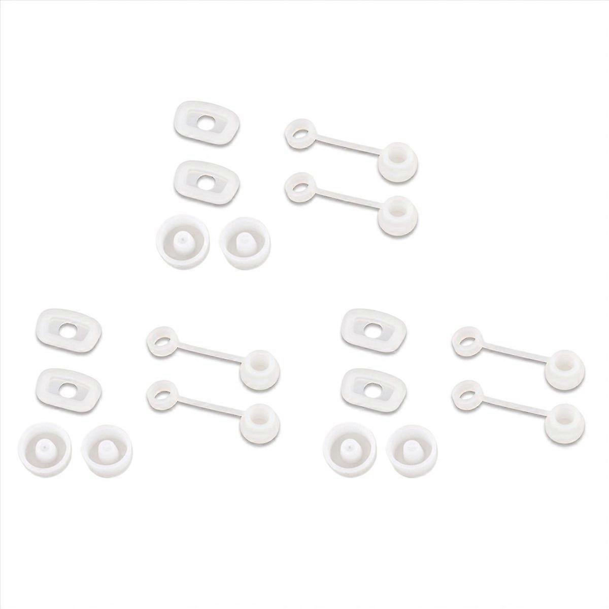 6PCS Silicone Spill Proof Stopper for 1.0 40/30/20 Oz