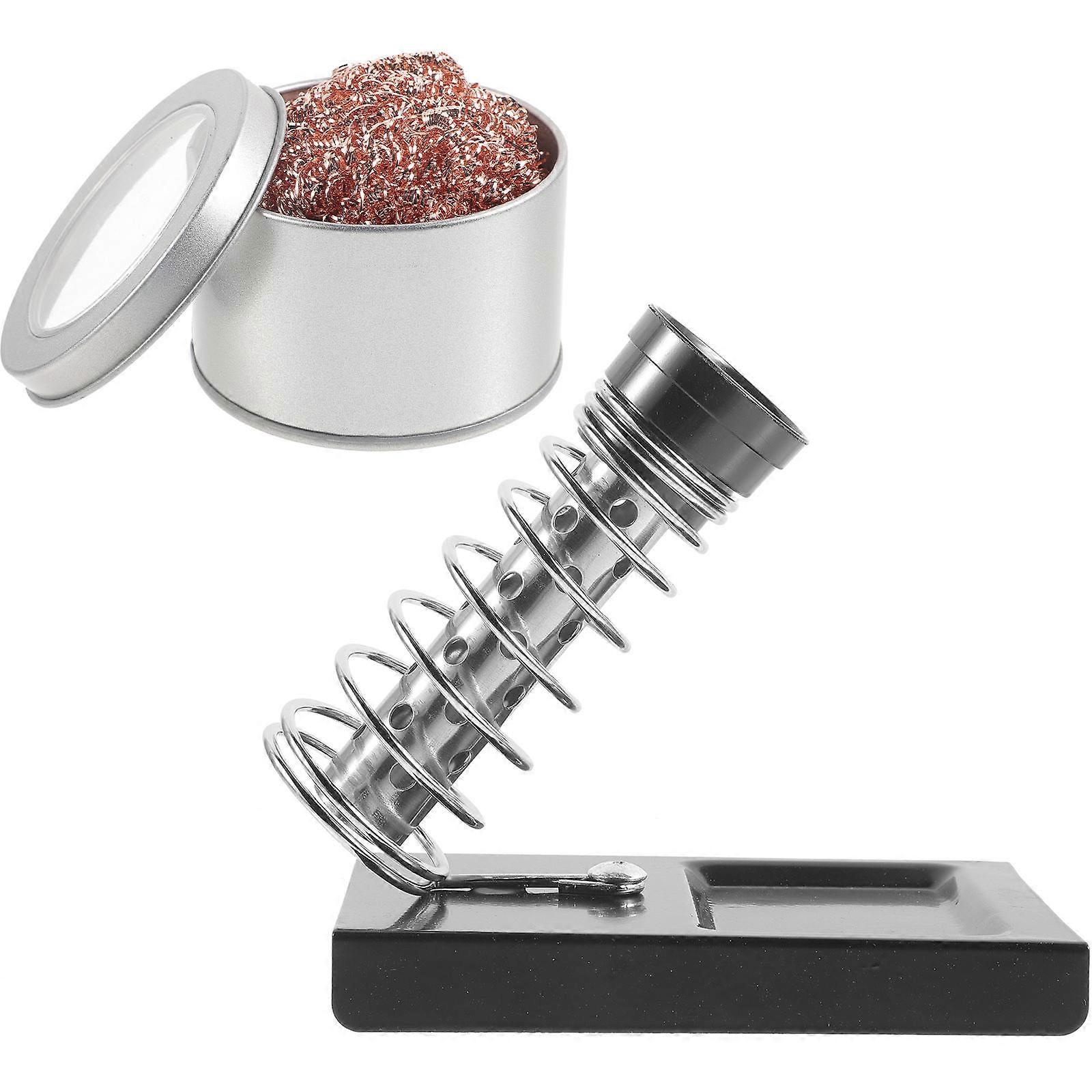 Soldering Iron Holder for Soldering 1Set with Copper Wire Cleaner Kit