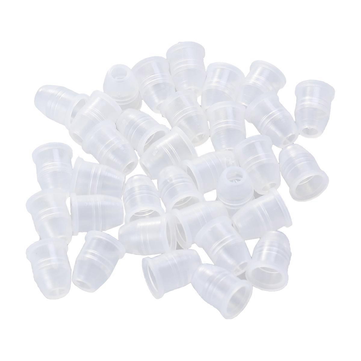 Lip Wand Bottles Mini Empty Plastic Containers for Liquid Holding 16Pcs