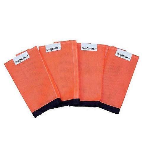 Shoofly Shoofly Leggins Fly-Bite Protection for Horses Pony/Donkey Orange, 4 Pairs