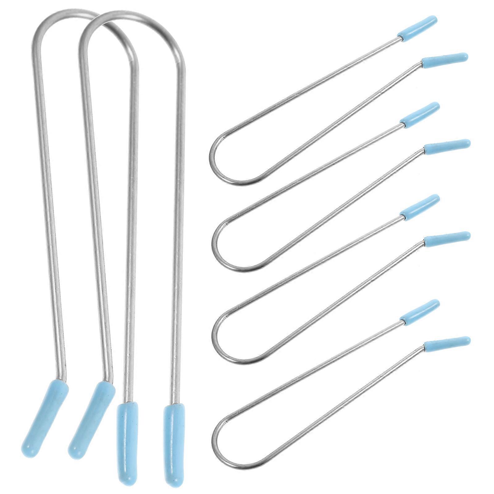 Hot Roller Clips Replacement for Hair Styling 60Pcs Sky-Blue