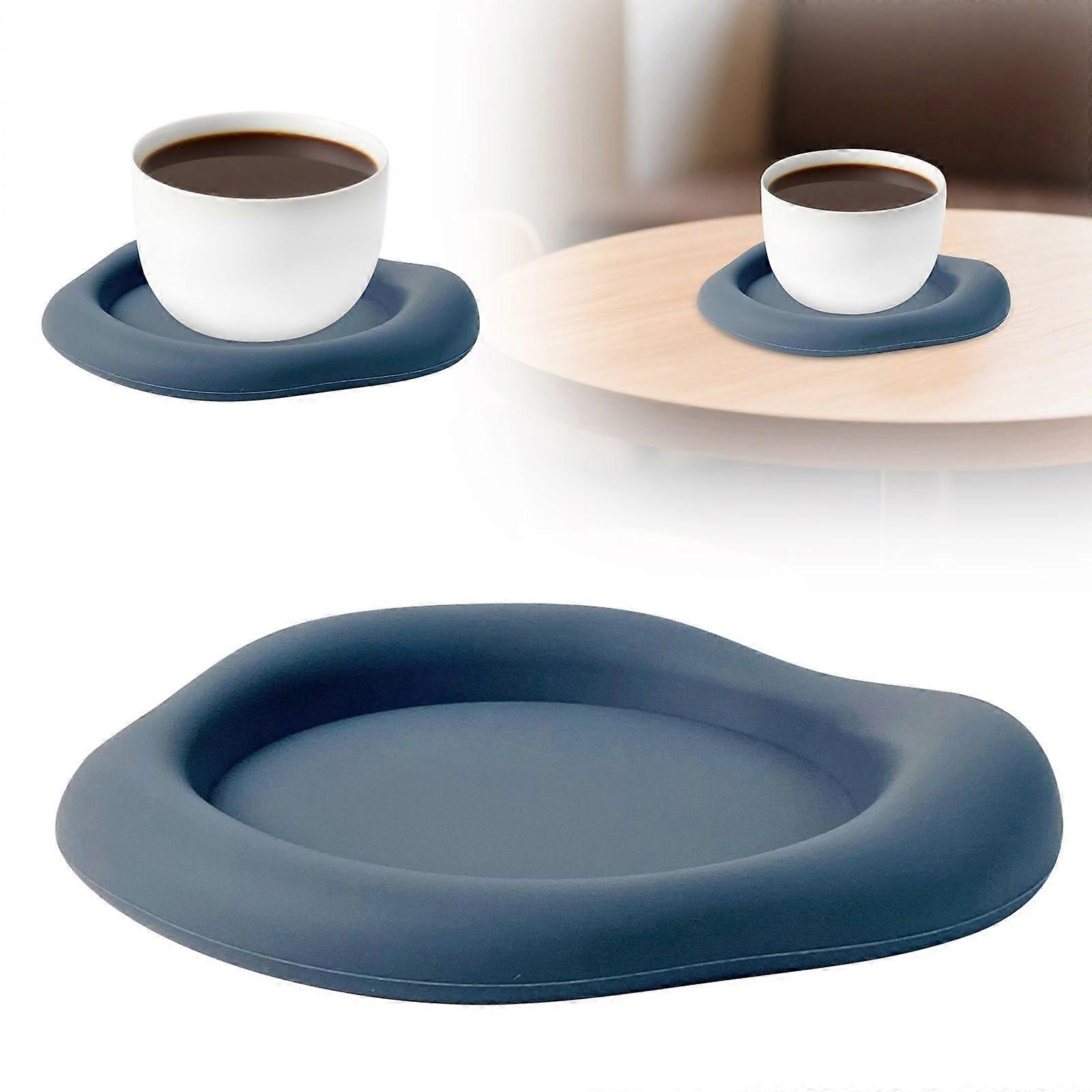 Silicone Insulation Thickened Coffee mat - Mini Clouds Decorative Tray, 1 Pcs