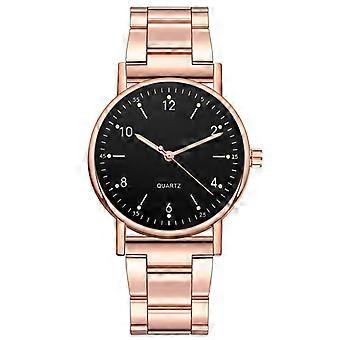 Ladies High-End Quartz Watch Straps for Women Stainless Steel Luminous Dial Wide Leather Watch Bands for Men Leisure Watch