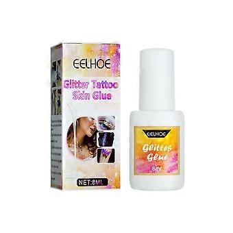 Glitter tatovering hud gel, ansigt krop hud glitter tatovering øje makeup makeup hud gel