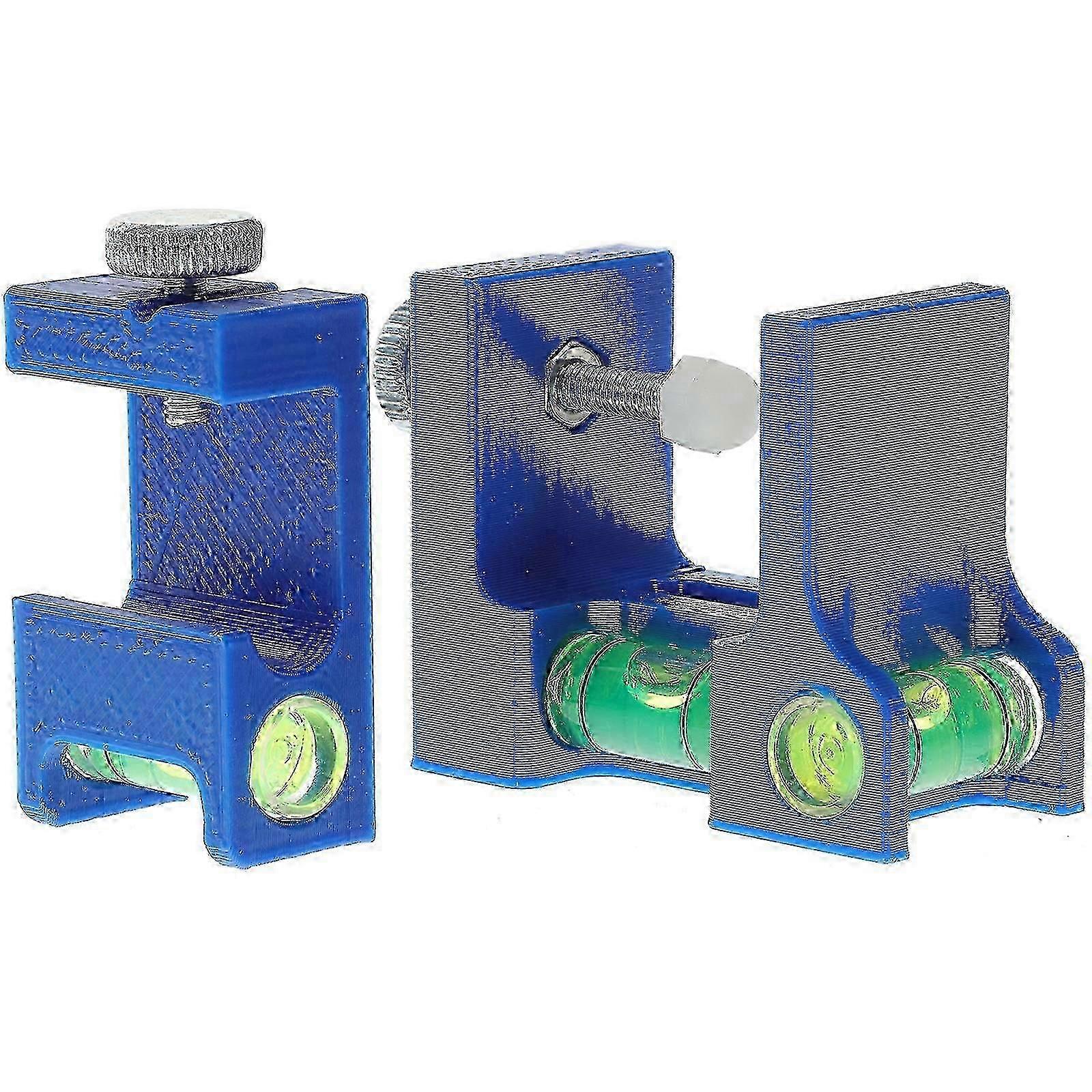 Archery Bow String Level and Positioner Tool for Target Practice Tuning - 5x8cm Blue