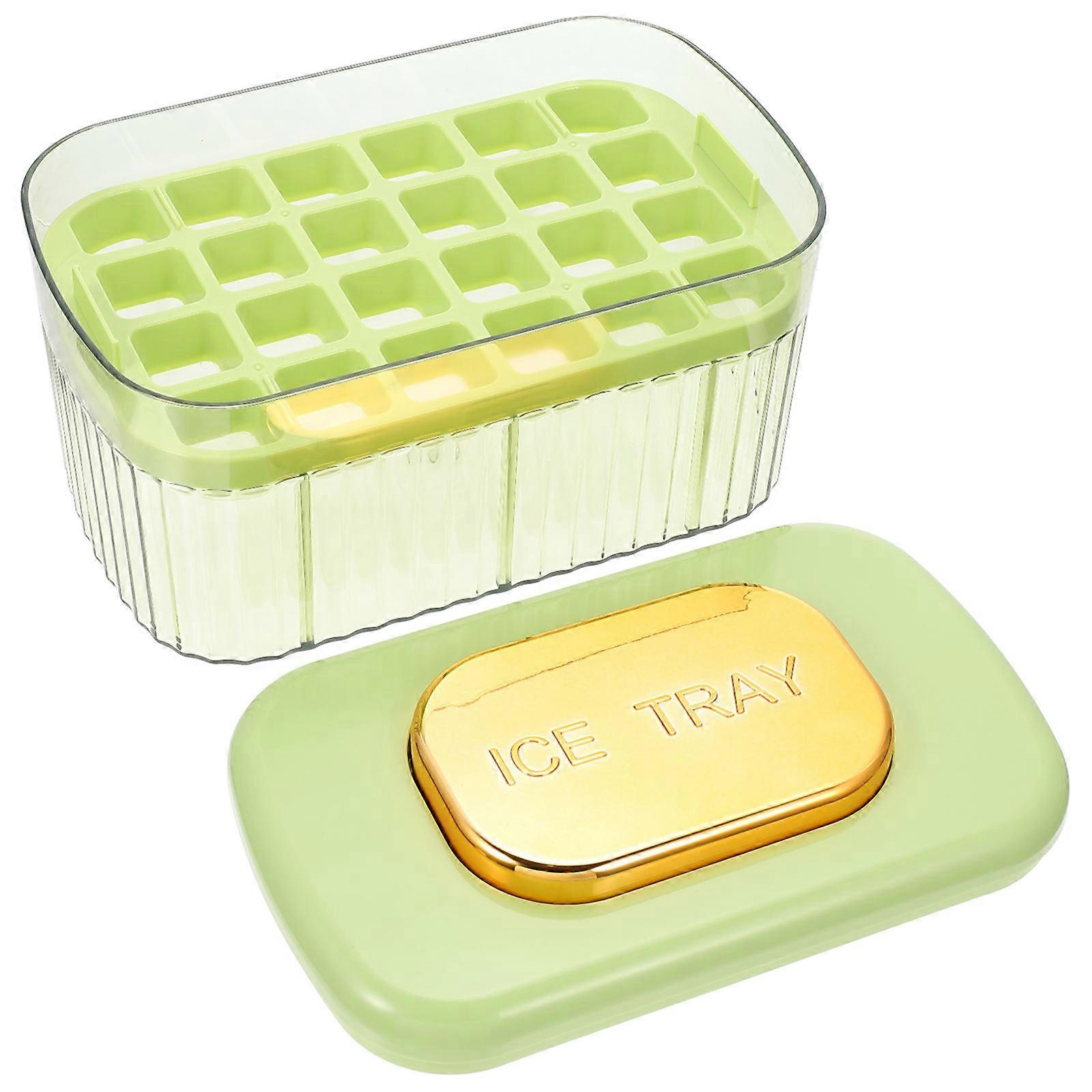 Ice Maker Box Flexible Ice Mold for Household Use 1Set