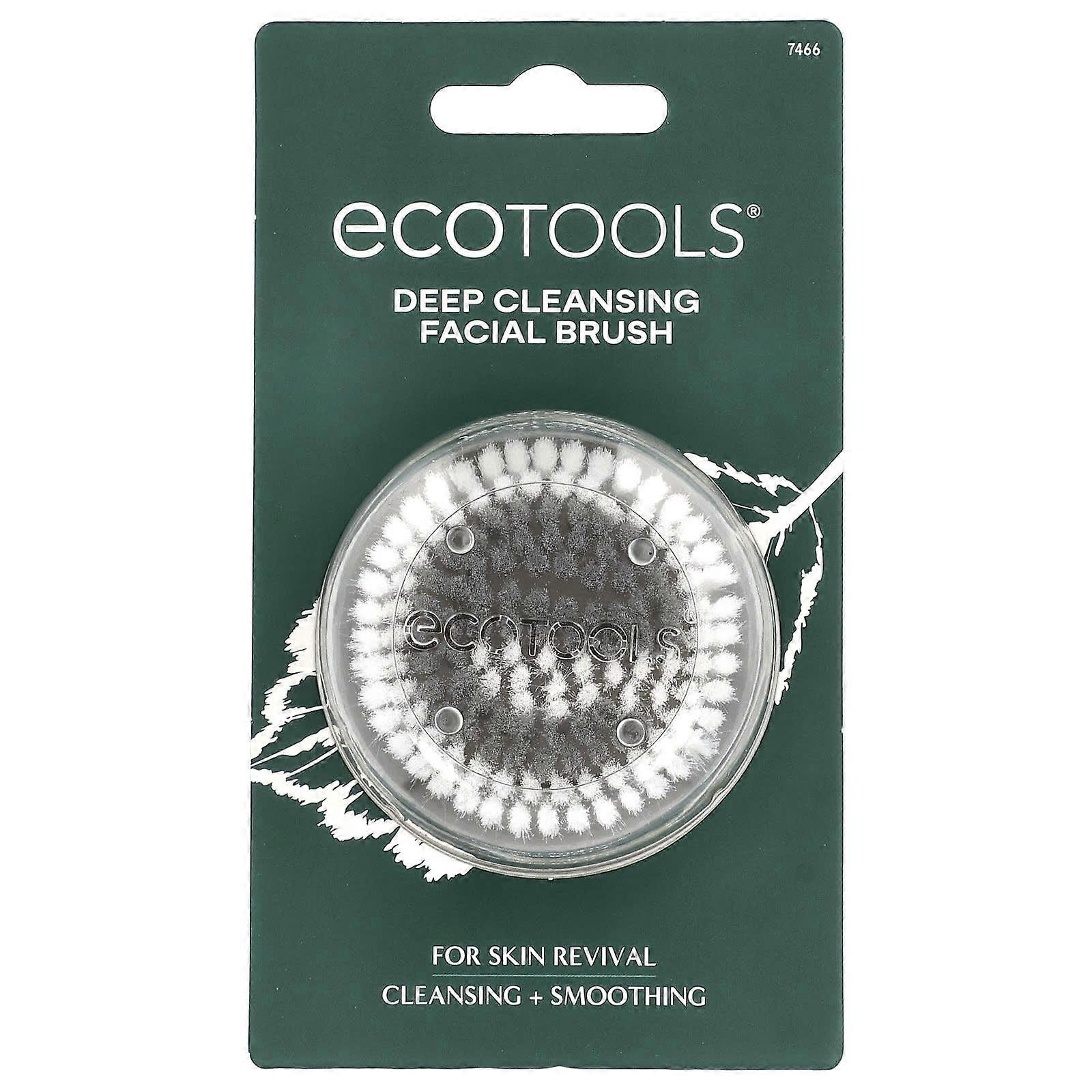 EcoTools, Deep Cleansing Facial Brush, 1 Brush, 3-Pack