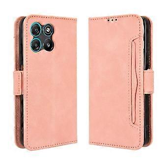 Flip Case for Motorola Moto G67 Power 5G Detachable Magnetic Wallet Leather Cover with Card Holder and Kickstand