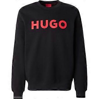 Sweat-shirt Hugo pour homme avec logo contrasté en molleton français