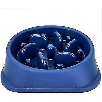 Hund langsom Feeder Skål. Skridsikker puslespilsskål - Anti-gulping pet langsommere mad fodring