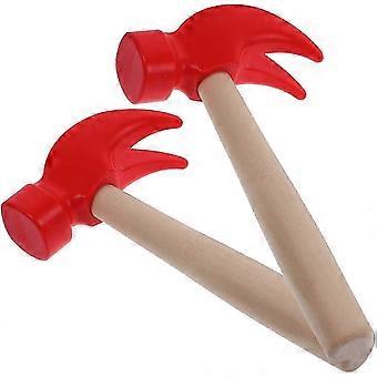 2 Piece Creative Hammers for Children's Play with Beating Mallet Toys AD
